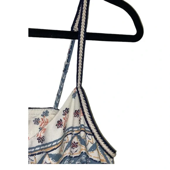 Urban outfitters, skies are blue, boho braided, open back tank, Small - Picture 3 of 6